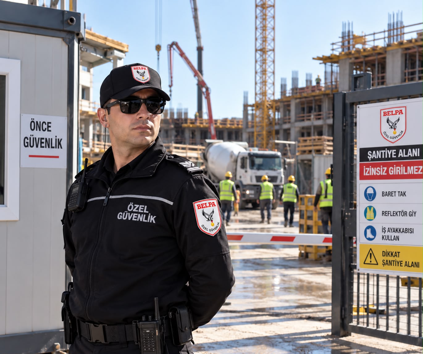 Fabrika, Şantiye Tesis Güvenliği